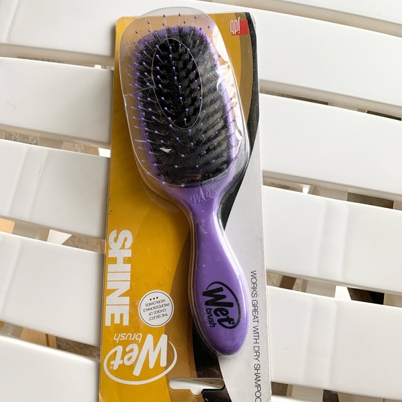 Wet Brush Hairbrush Shine Enhancer, Purple - Picture 3 of 5